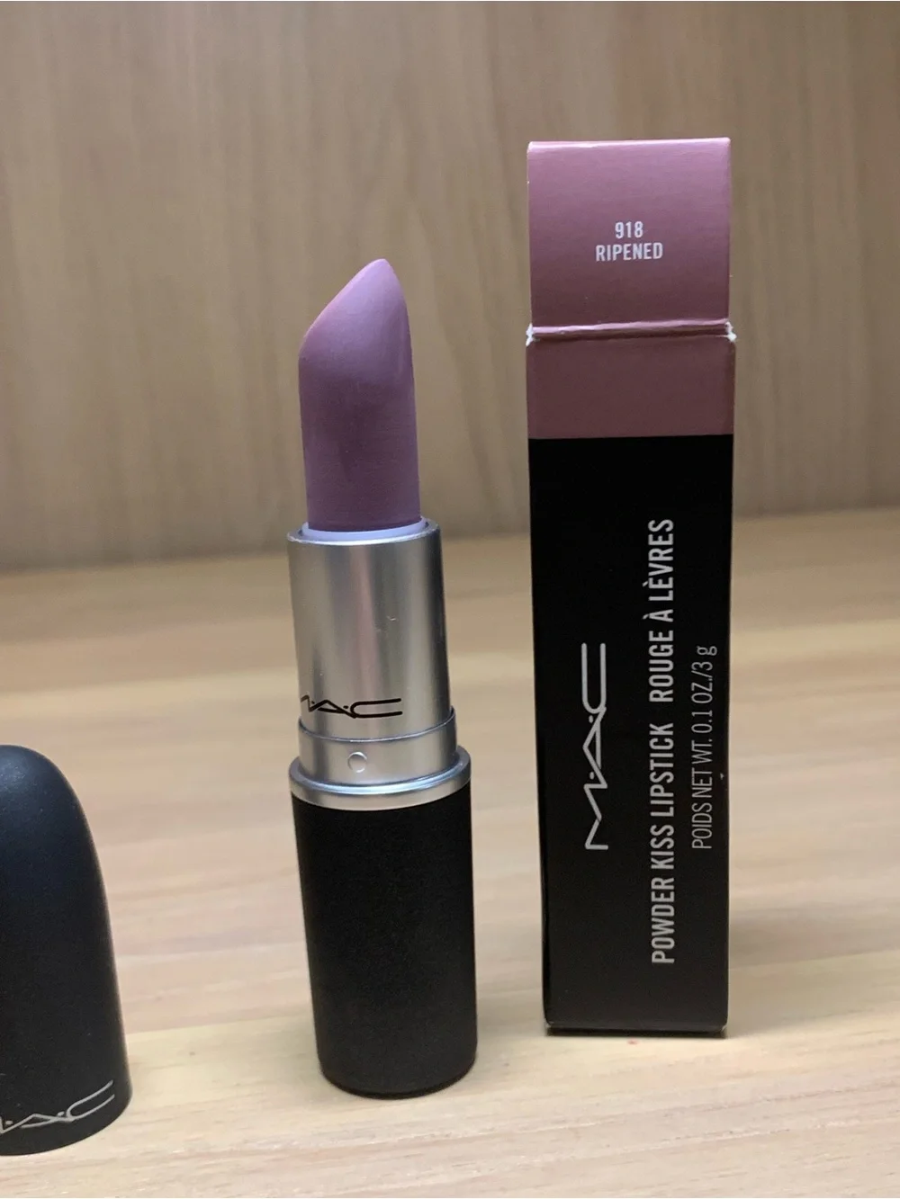 MAC Cosmetics Powder Kiss Lipstick — Ripened (918) Pink Mauve